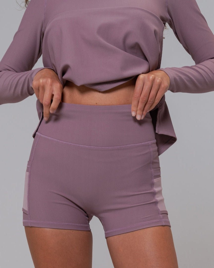 RibTech* Courtside Long Sleeve Dress-Moss-XXS-Stack Athletics