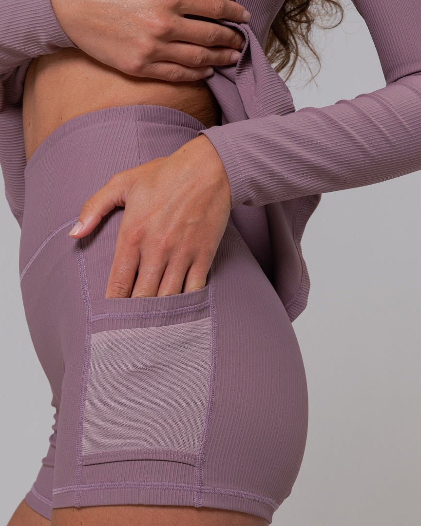 RibTech* Courtside Long Sleeve Dress-Moss-XXS-Stack Athletics