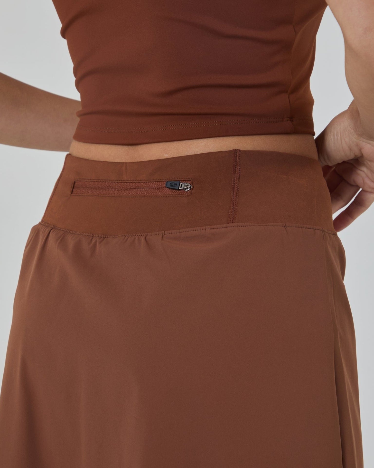 Rush Skirt-Cognac-XS-Stack Athletics