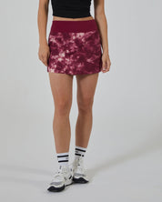 Rush Skirt-Oxford Red Acid-Dye-XS-Stack Athletics