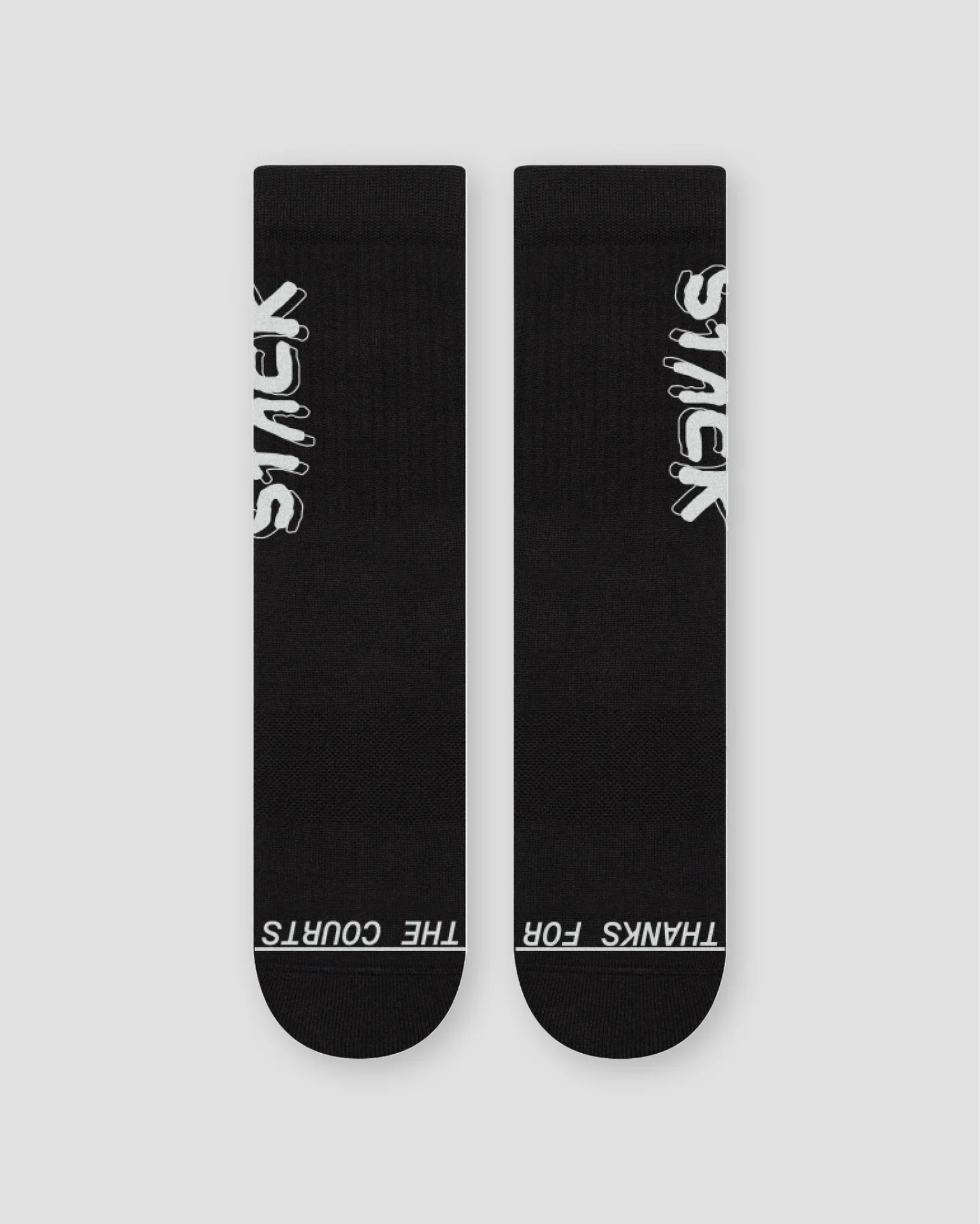 Tagged Crew Sock