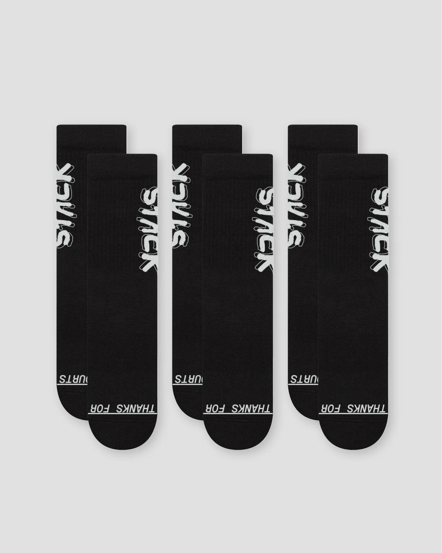 Tagged Crew Sock