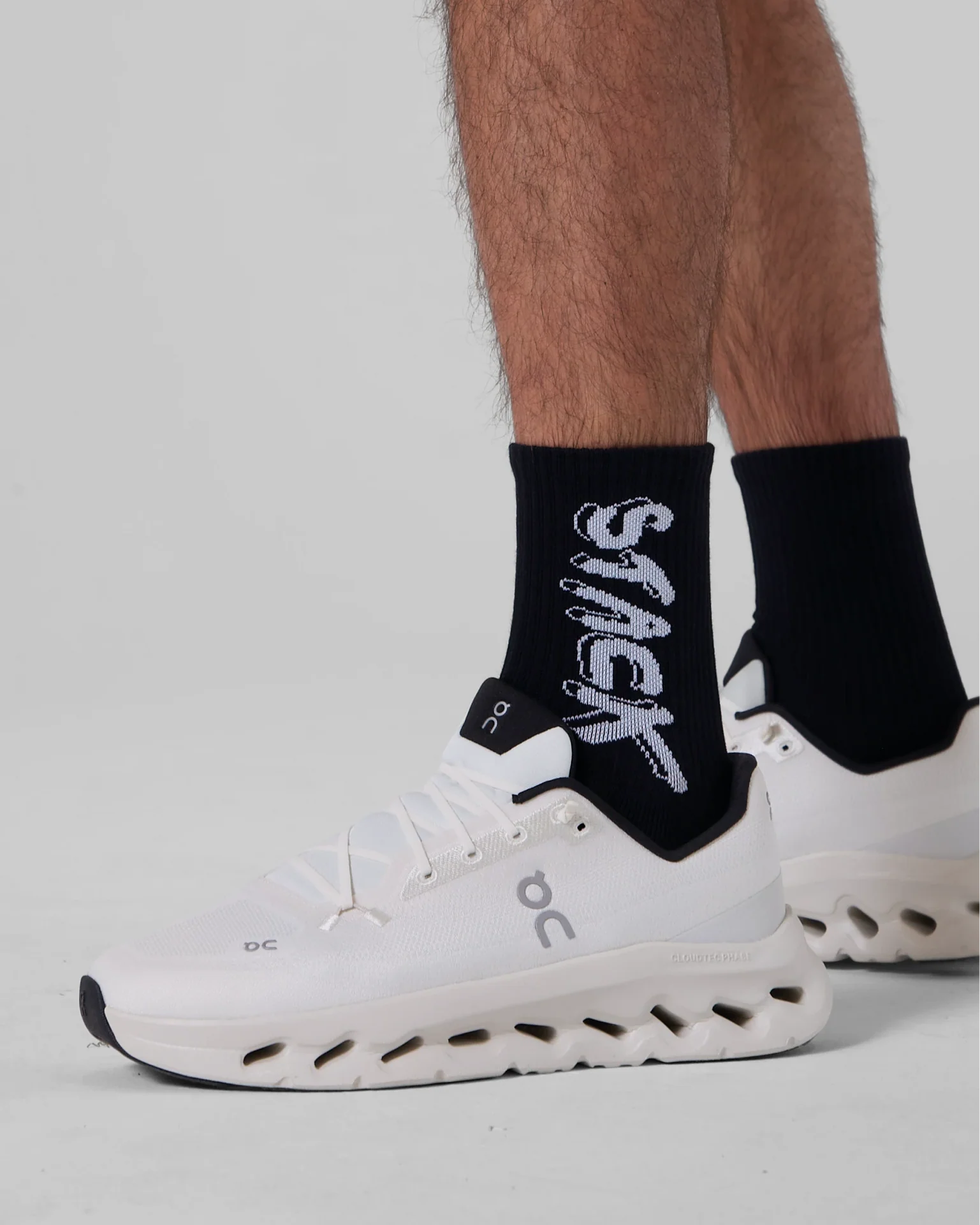 Tagged Crew Sock