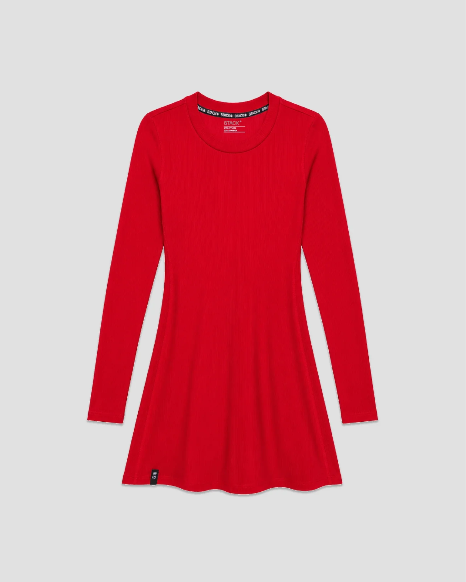 RibTech* Courtside Long Sleeve Dress