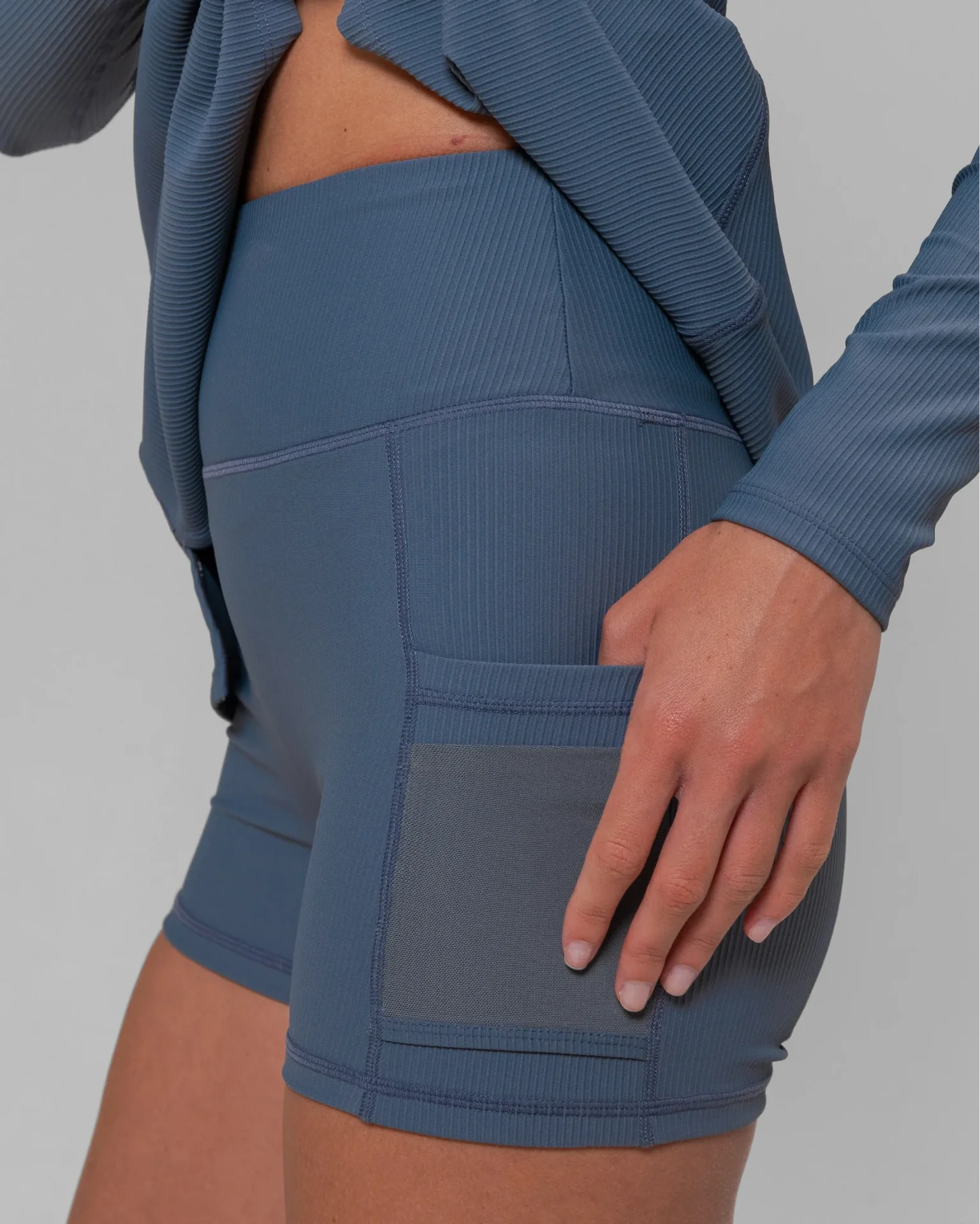 RibTech* Courtside Long Sleeve Dress