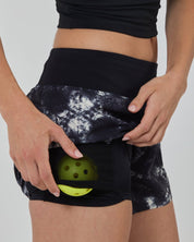 Tourney Short 3"-Black Acid-Dye-XS-Stack Athletics