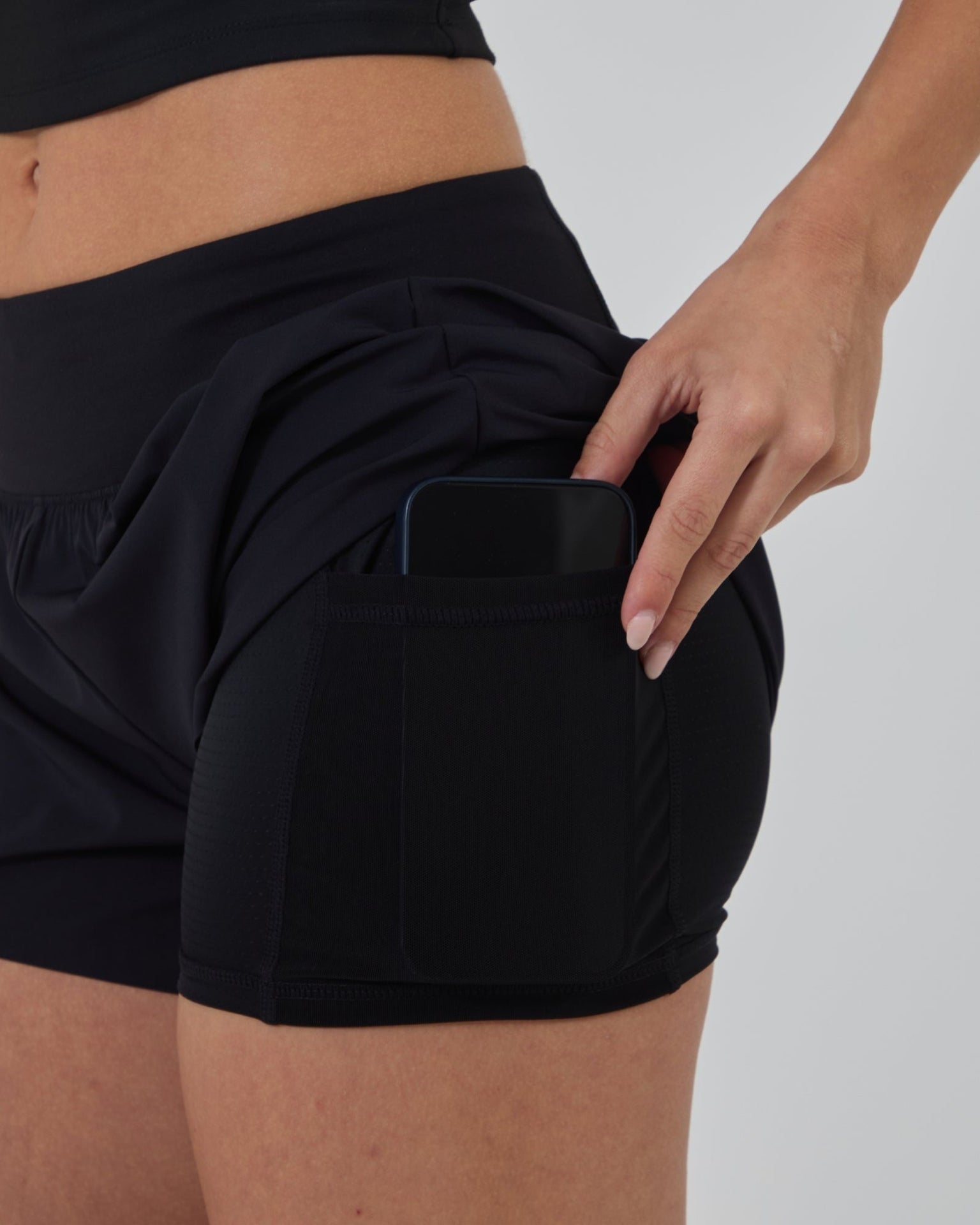 Tourney Short 3"-Black-XS-Stack Athletics