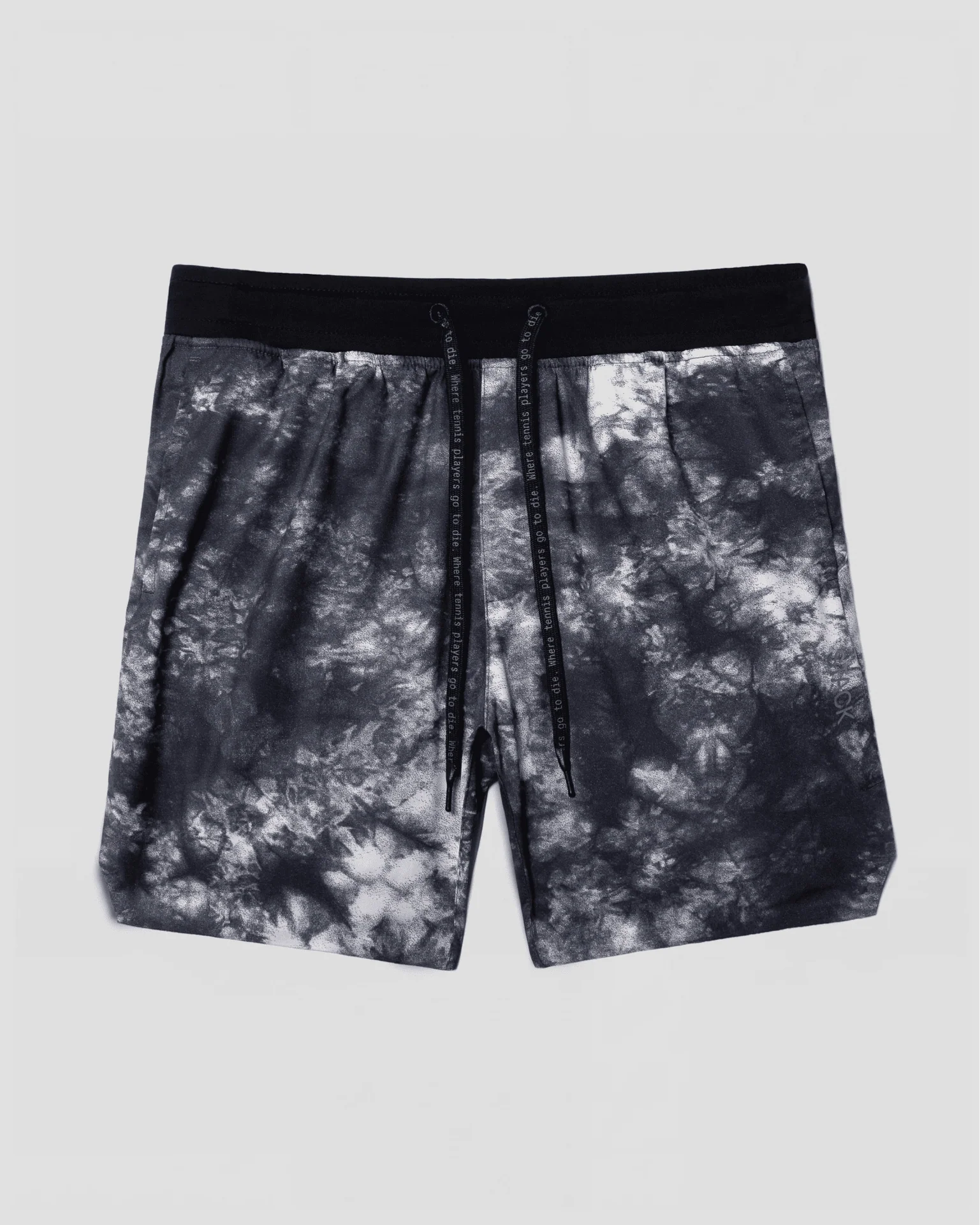 Tourney Short 6" Lined-Black Acid-Dye-S-Stack Athletics