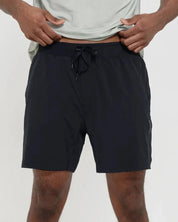 Tourney Short 6" Lined-Black-S-Stack Athletics