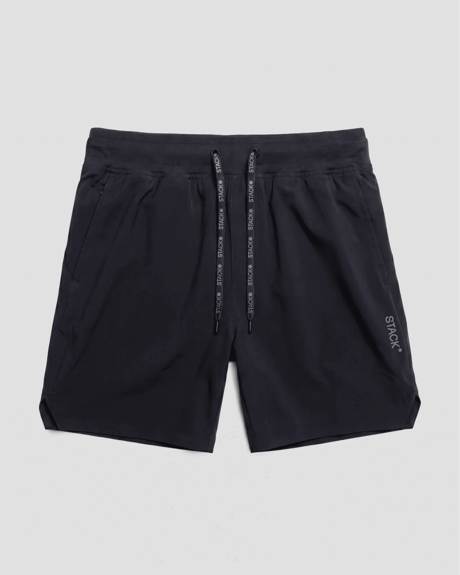 Tourney Short 6" Lined-Black-S-Stack Athletics