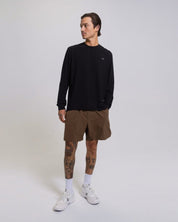 Tourney Short 6" Lined-Cocoa-S-Stack Athletics