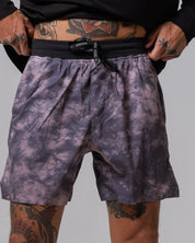 Tourney Short 6" Lined-Cocoa-S-Stack Athletics