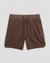 Tourney Short 6" Lined-Cocoa-S-Stack Athletics