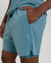 Tourney Short 6" Lined-Cognac-S-Stack Athletics