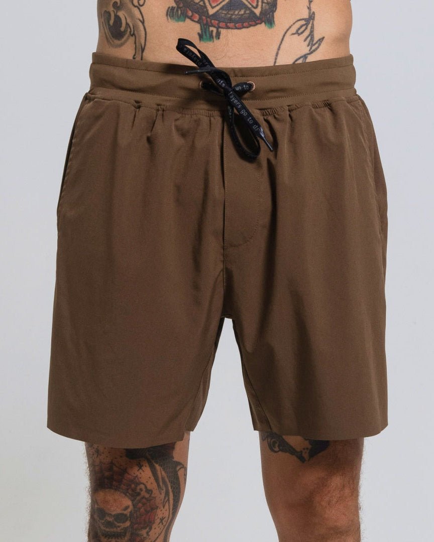 Tourney Short 6" Lined-Cognac-S-Stack Athletics