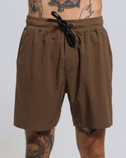 Tourney Short 6" Lined-Cognac-S-Stack Athletics
