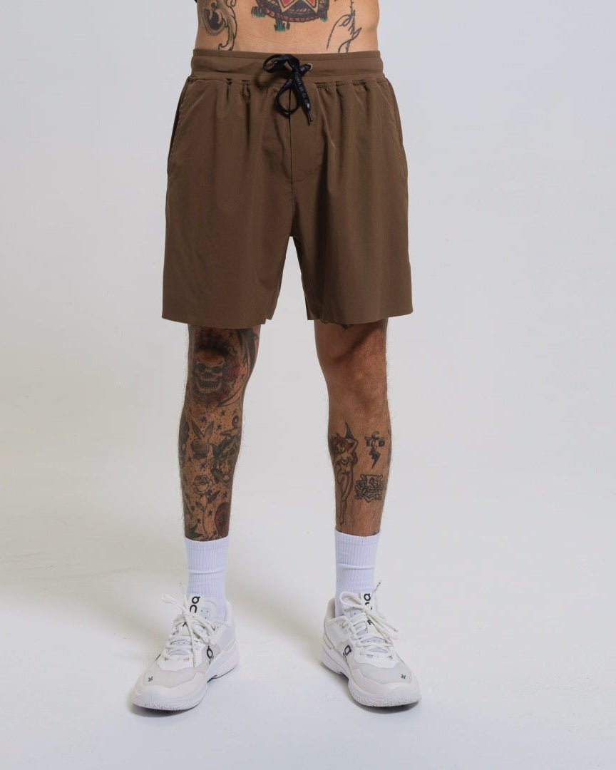 Tourney Short 6" Lined-Cognac-S-Stack Athletics