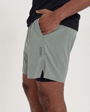 Tourney Short 6" Lined-Eucalyptus-S-Stack Athletics