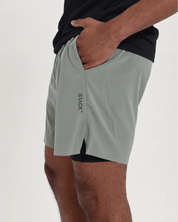 Tourney Short 6" Lined-Eucalyptus-S-Stack Athletics