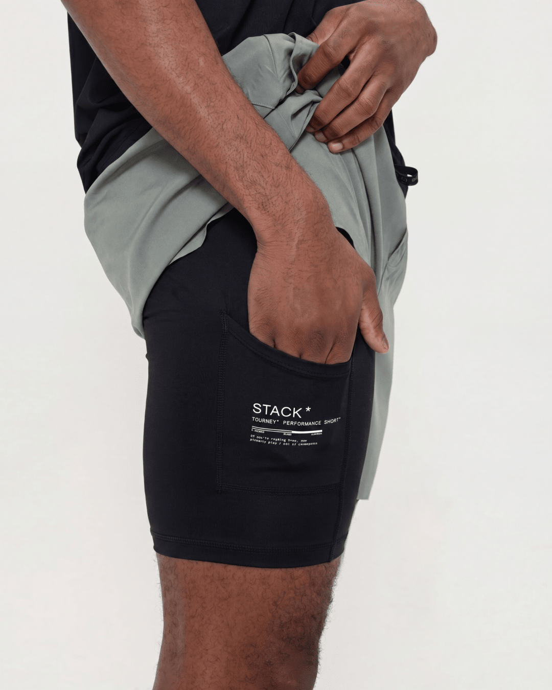 Tourney Short 6" Lined-Eucalyptus-S-Stack Athletics