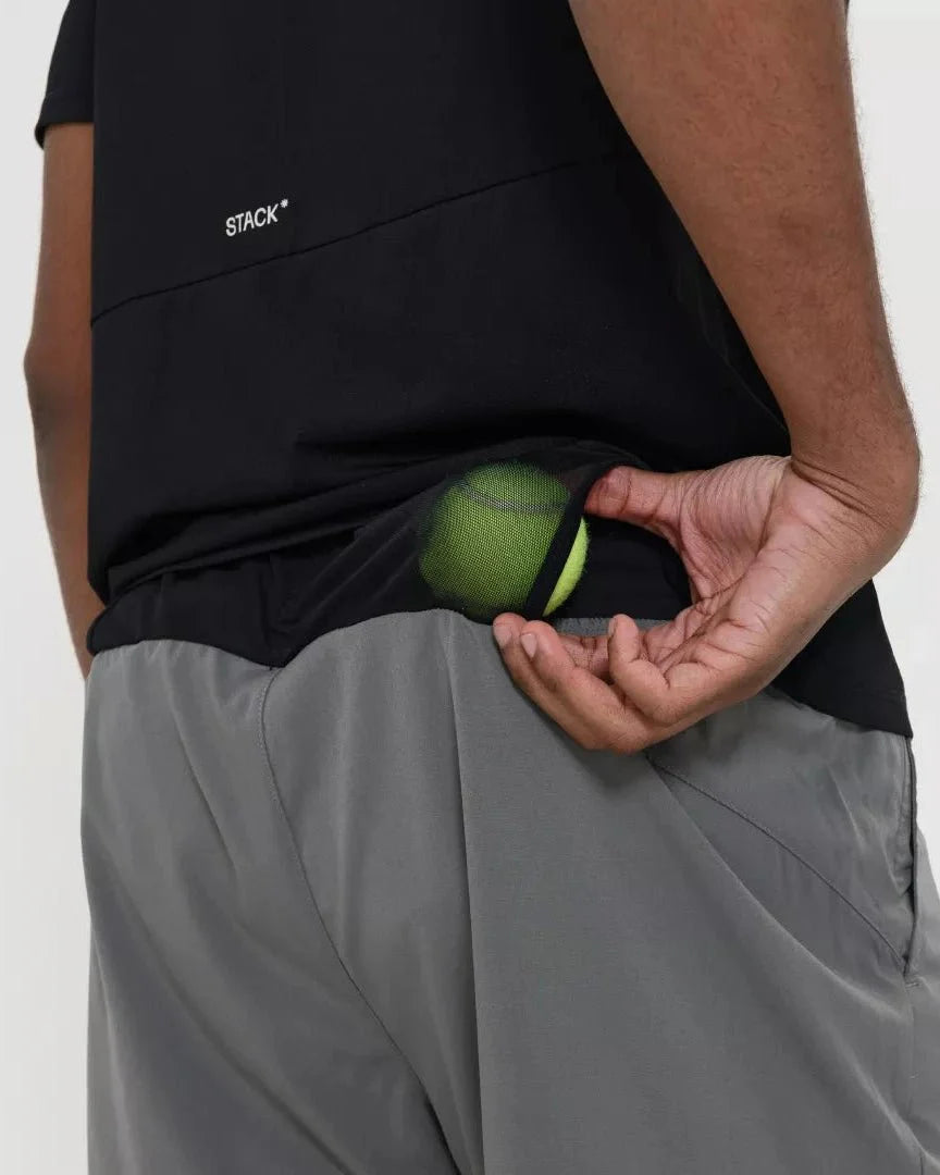 Tourney Short 6" Lined-Gravel-S-Stack Athletics