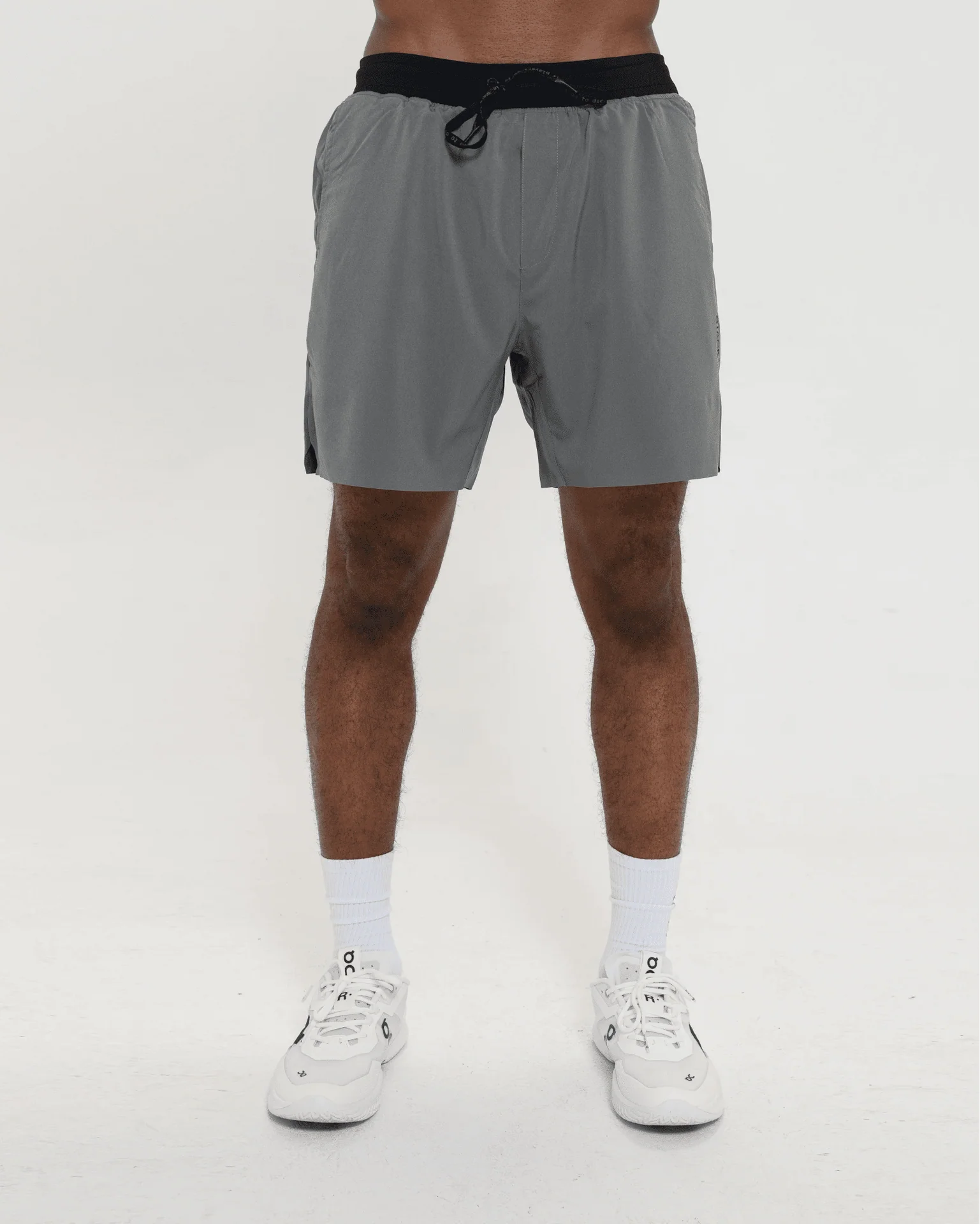 Tourney Short 6" Lined-Gravel-S-Stack Athletics