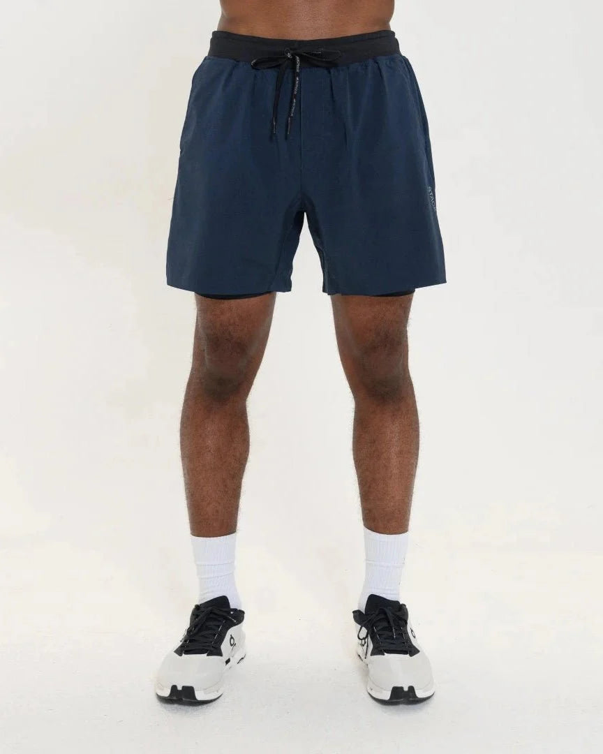 Tourney Short 6" Lined-Navy-S-Stack Athletics