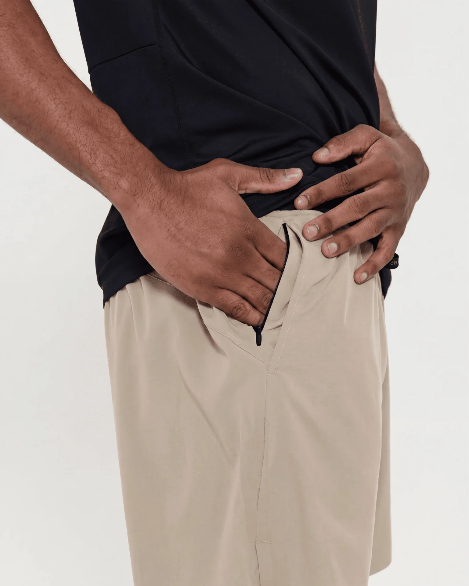 Tourney Short 6" Lined-Sand-S-Stack Athletics