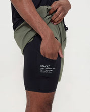 Tourney Short 6" Lined-Sand-S-Stack Athletics