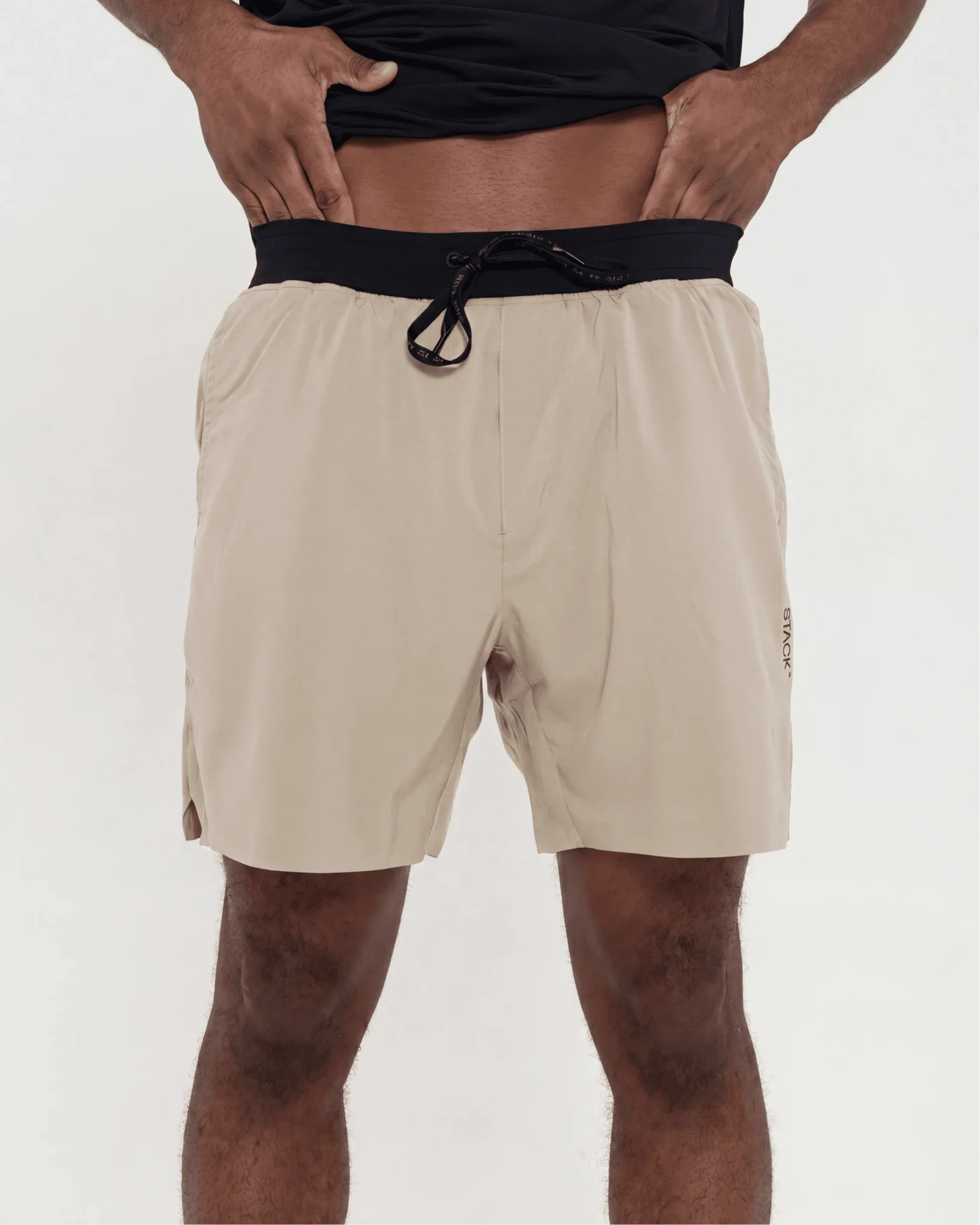 Tourney Short 6" Lined-Sand-S-Stack Athletics