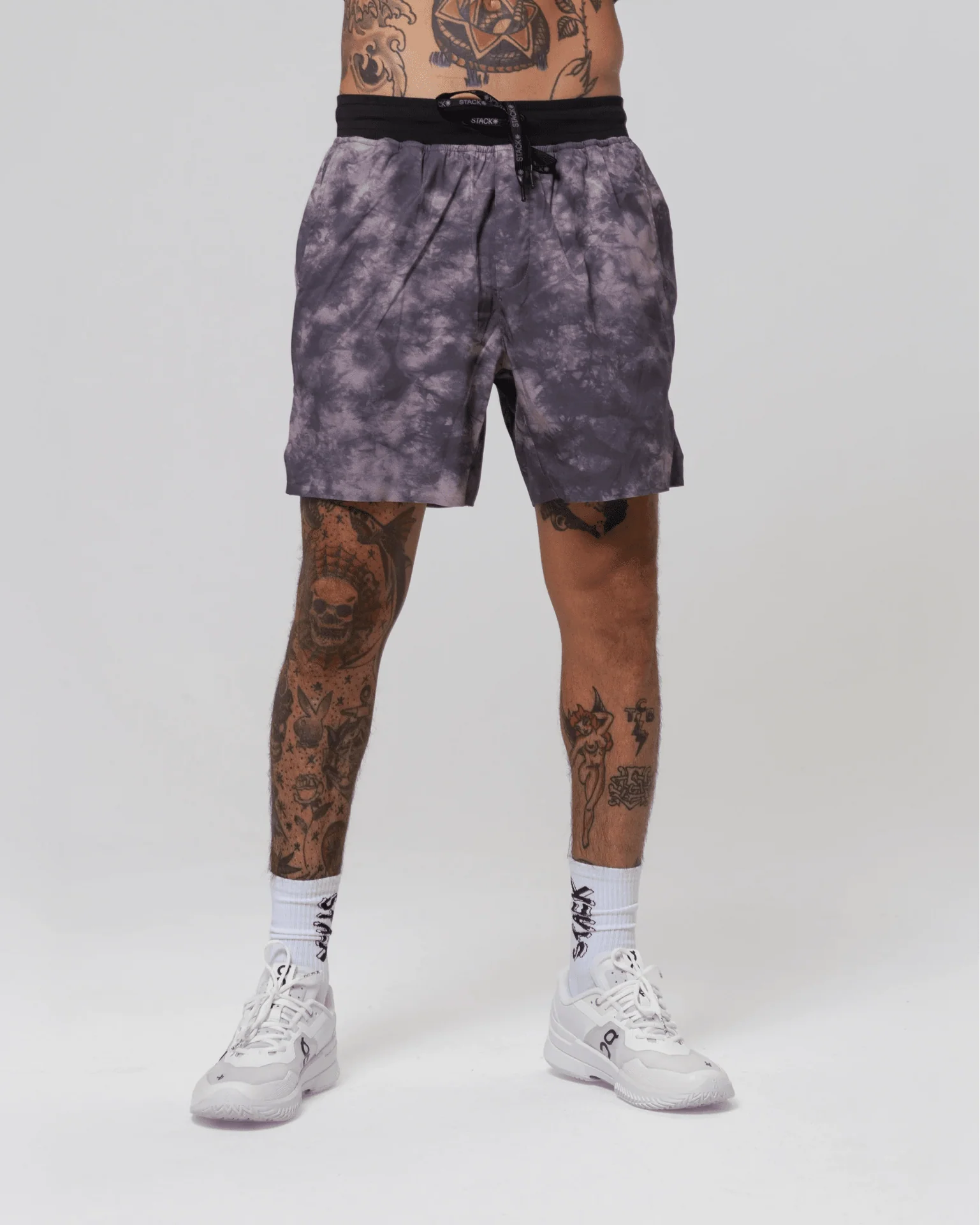 Tourney Short 6" Lined-Sparrow Acid-Dye-S-Stack Athletics