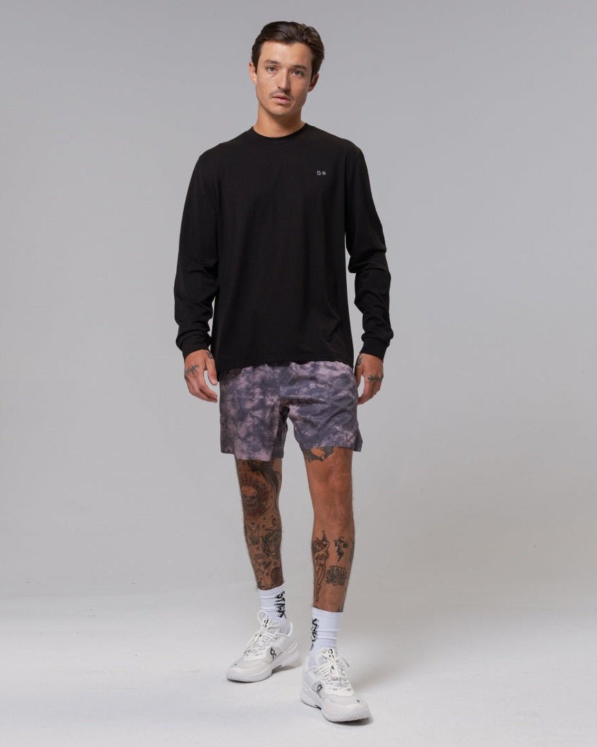 Tourney Short 6" Lined-Sparrow Acid-Dye-S-Stack Athletics