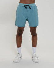 Tourney Short 6" Lined-Steel Blue-S-Stack Athletics