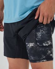 Tourney Short 6" Lined-Steel Blue-S-Stack Athletics