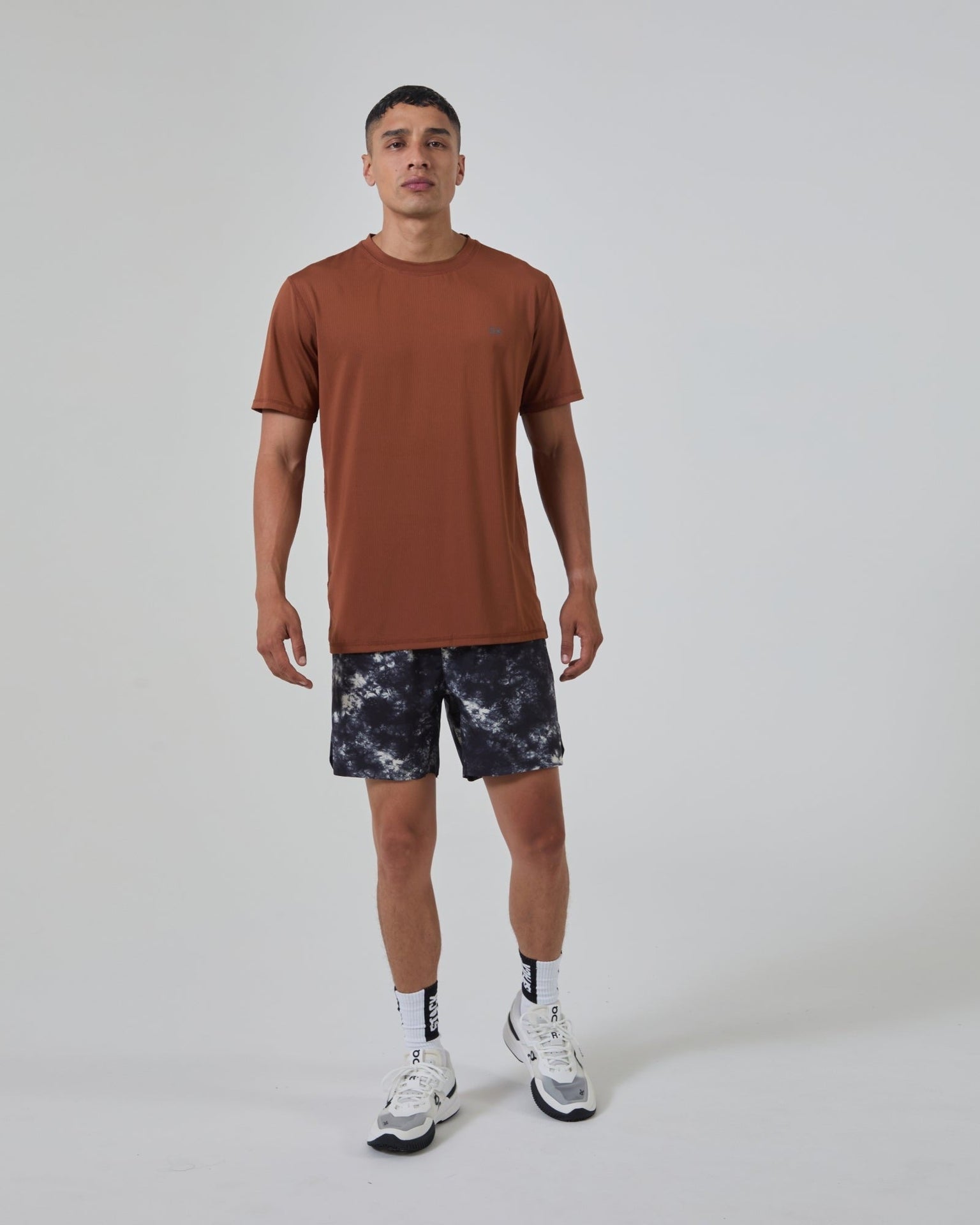 Tourney Short 6" Linerless-Black-S-Stack Athletics