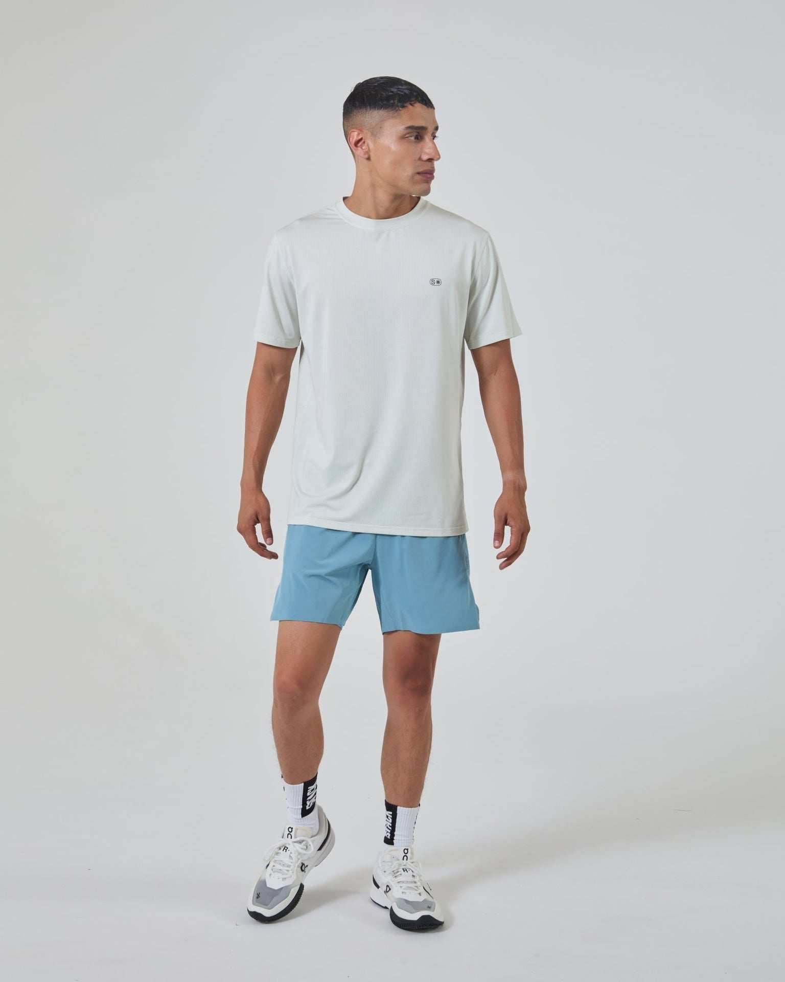Tourney Short 6" Linerless-Black-S-Stack Athletics