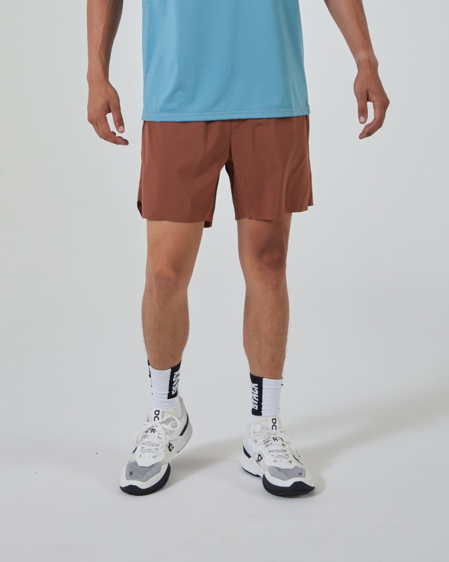 Tourney Short 6" Linerless-Cognac-S-Stack Athletics