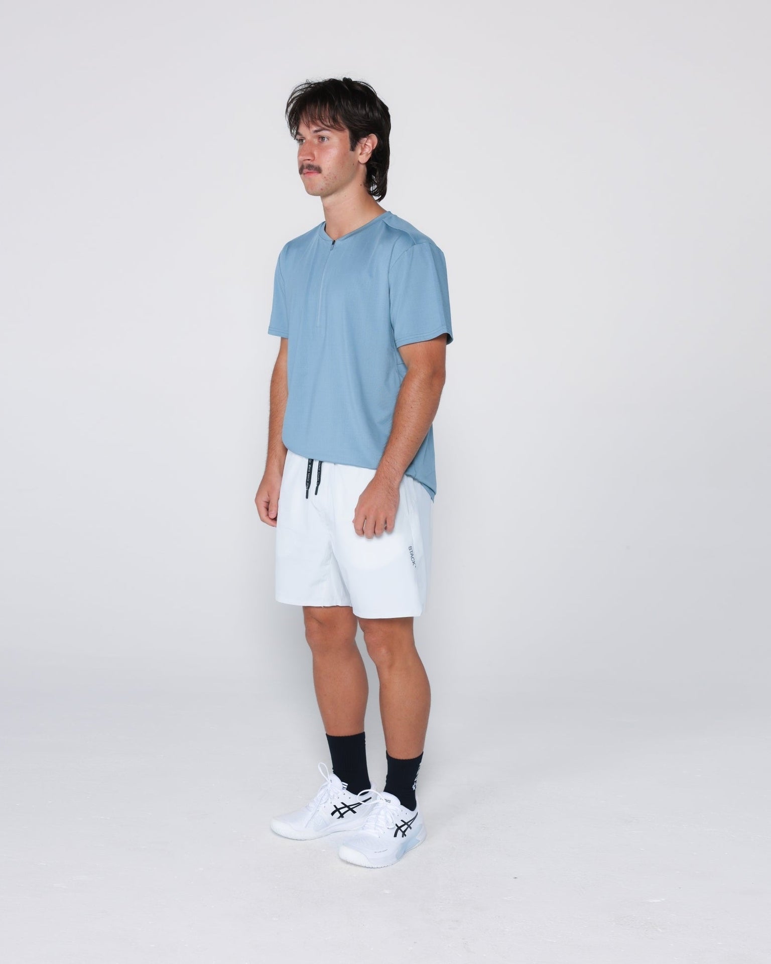 Tourney Short 6" Linerless-Mist-S-Stack Athletics