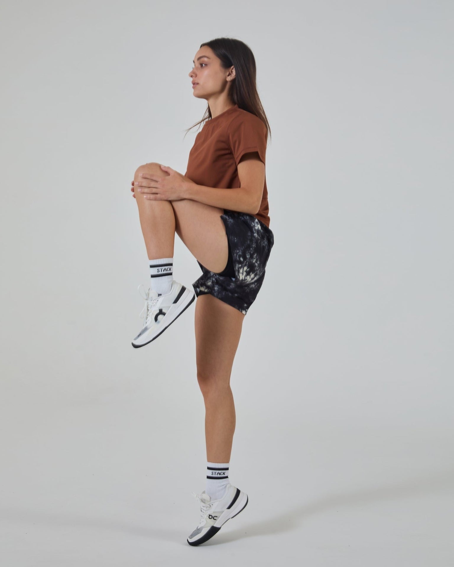 Volleysoft* Performance Tee-Black-XS-Stack Athletics