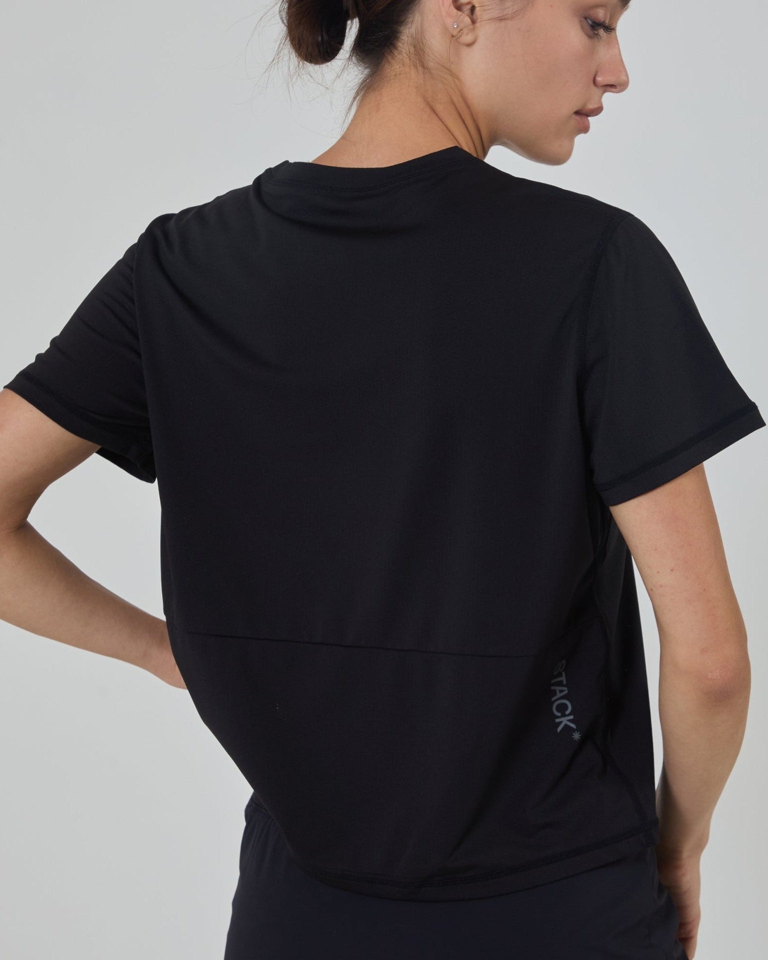 Volleysoft* Performance Tee-Black-XS-Stack Athletics
