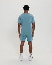 Volleysoft* Performance Tee-Steel Blue-S-Stack Athletics