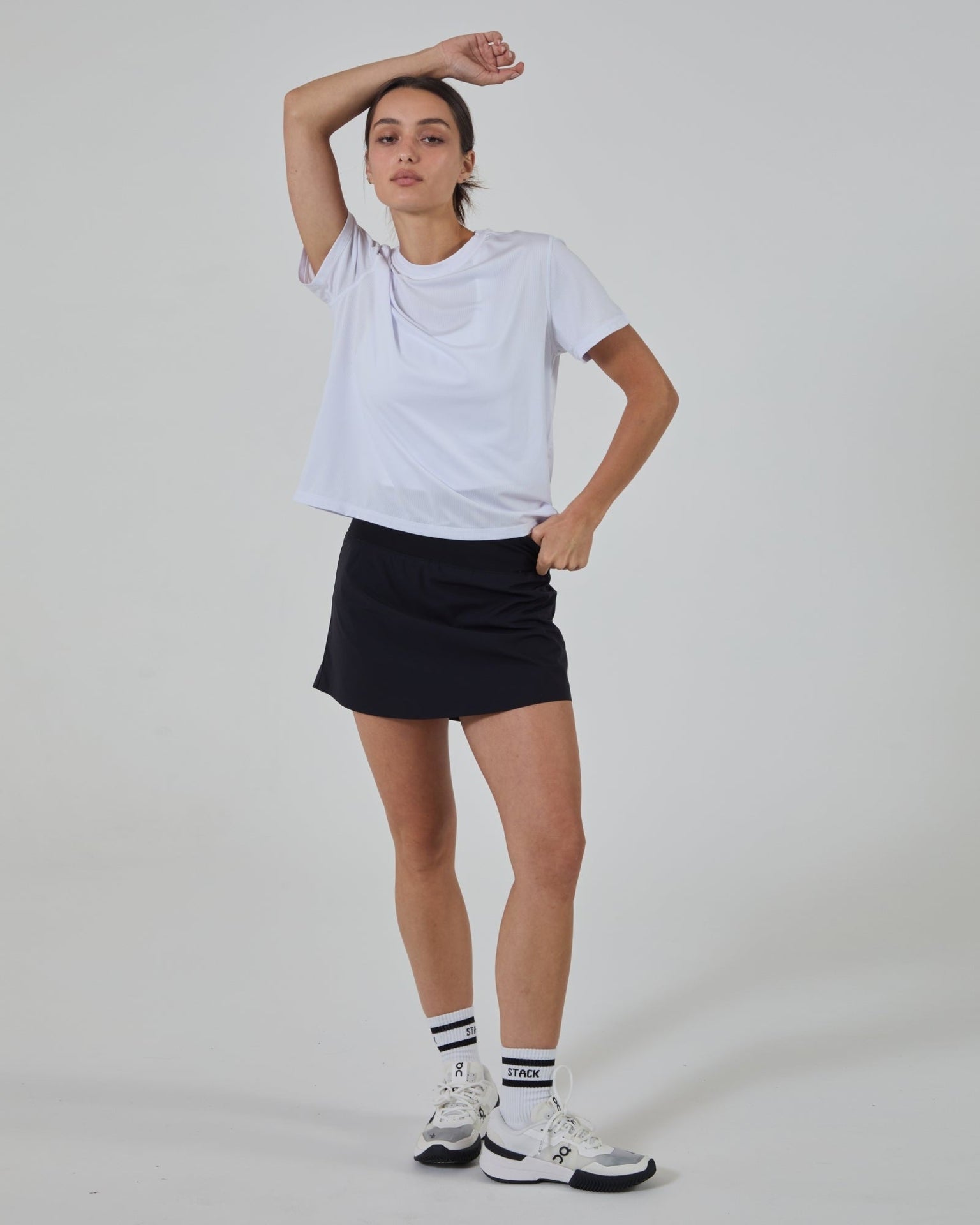 Volleysoft* Performance Tee-White-XS-Stack Athletics